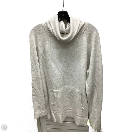 Sweater By Loft In Ivory, Size: Xl