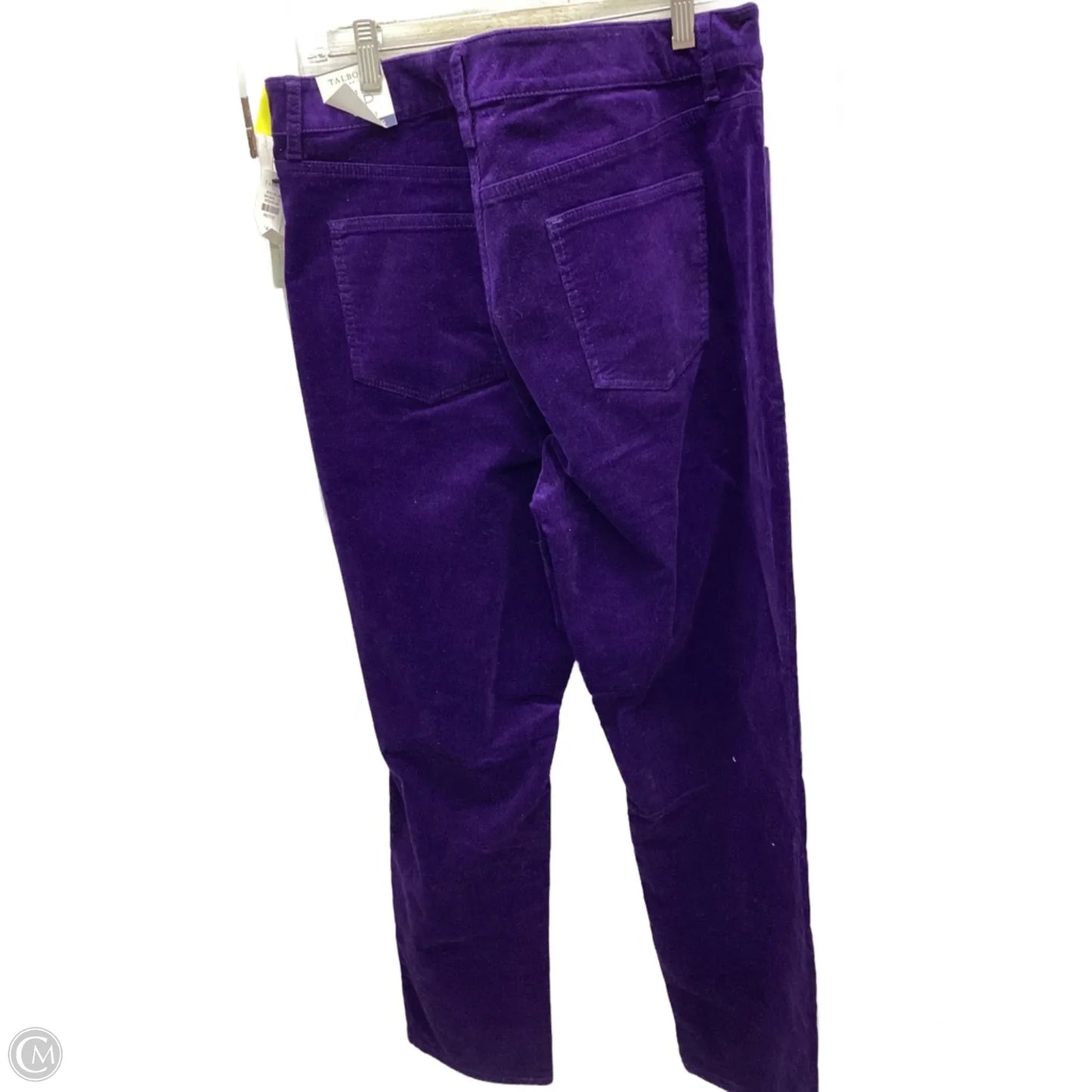 Pants Corduroy By Talbots In Purple, Size: 14