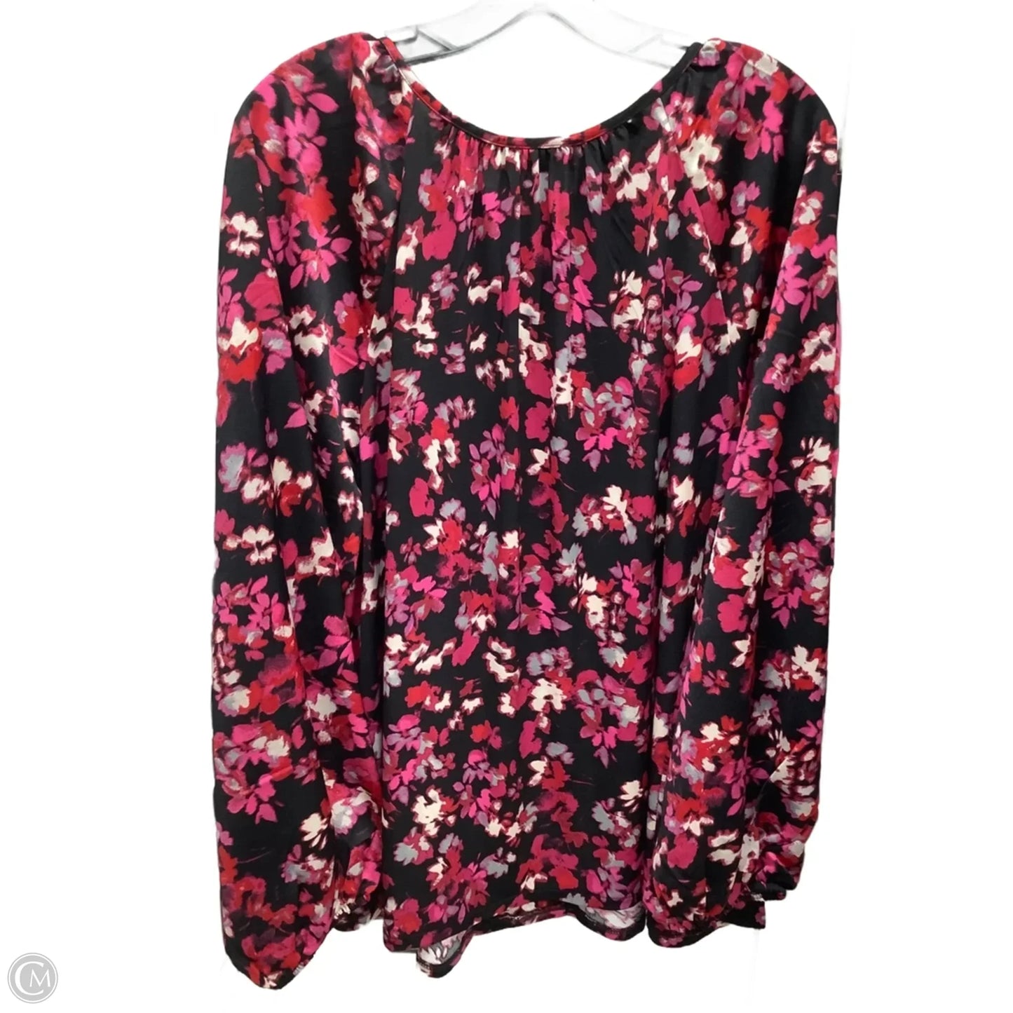 Top Long Sleeve By Lane Bryant In Floral Print, Size: 18
