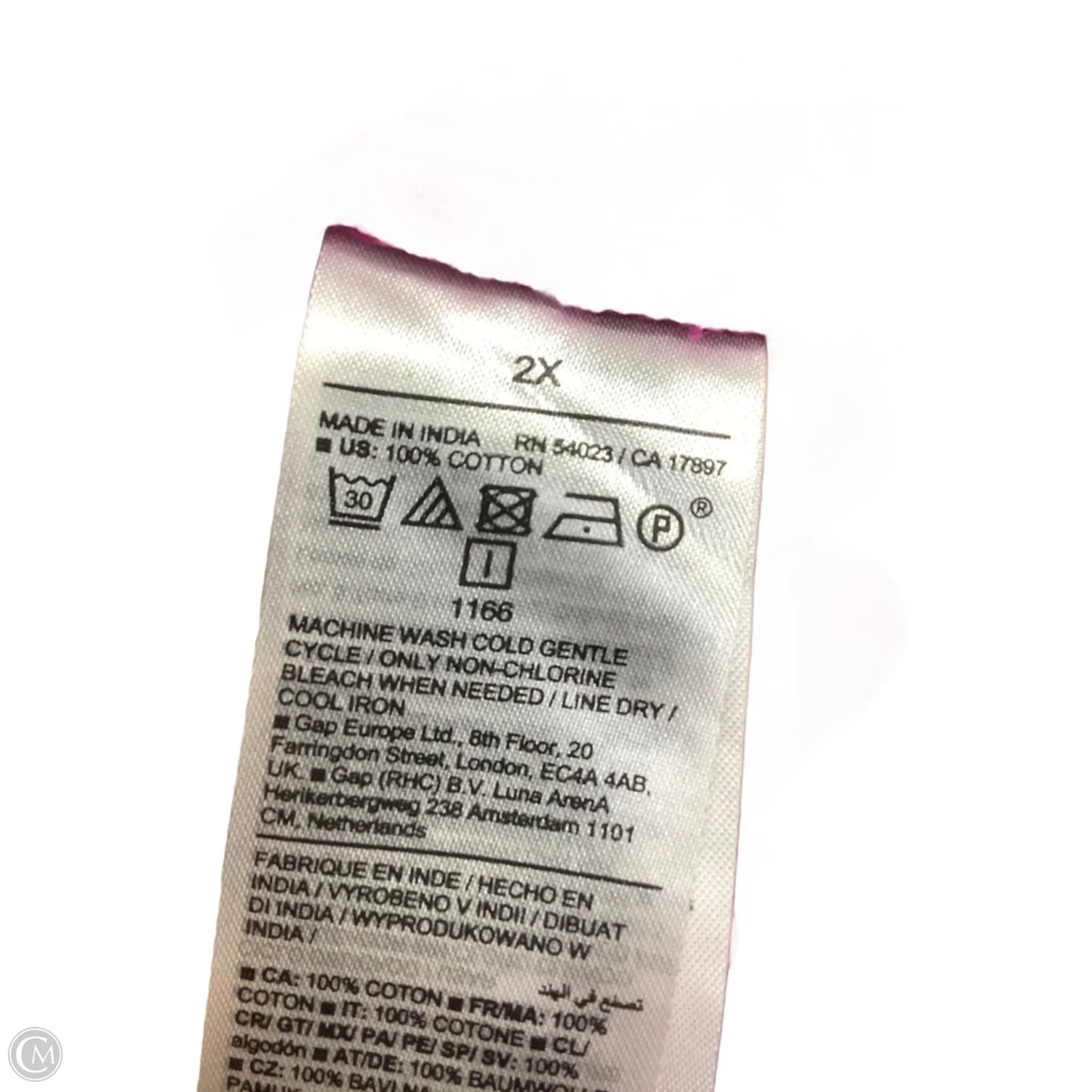 Top Long Sleeve By Old Navy In Purple, Size: 2x