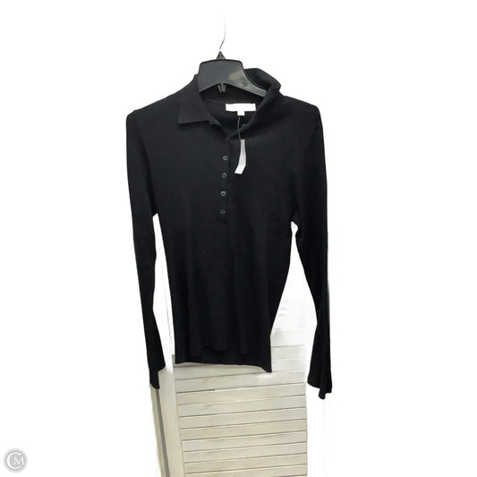 Top Long Sleeve By Loft In Black, Size: Xl