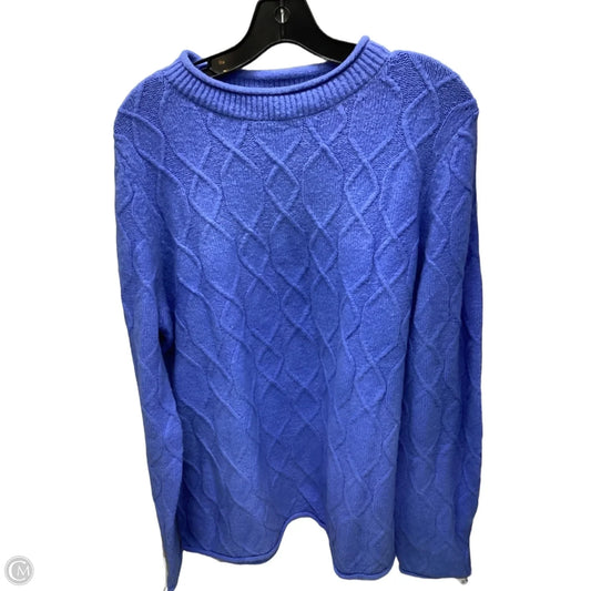 Sweater By Talbots In Blue, Size: Xl