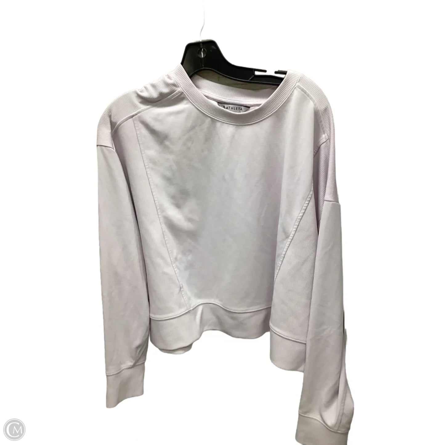 Top Long Sleeve By Athleta In Mauve, Size: Xl