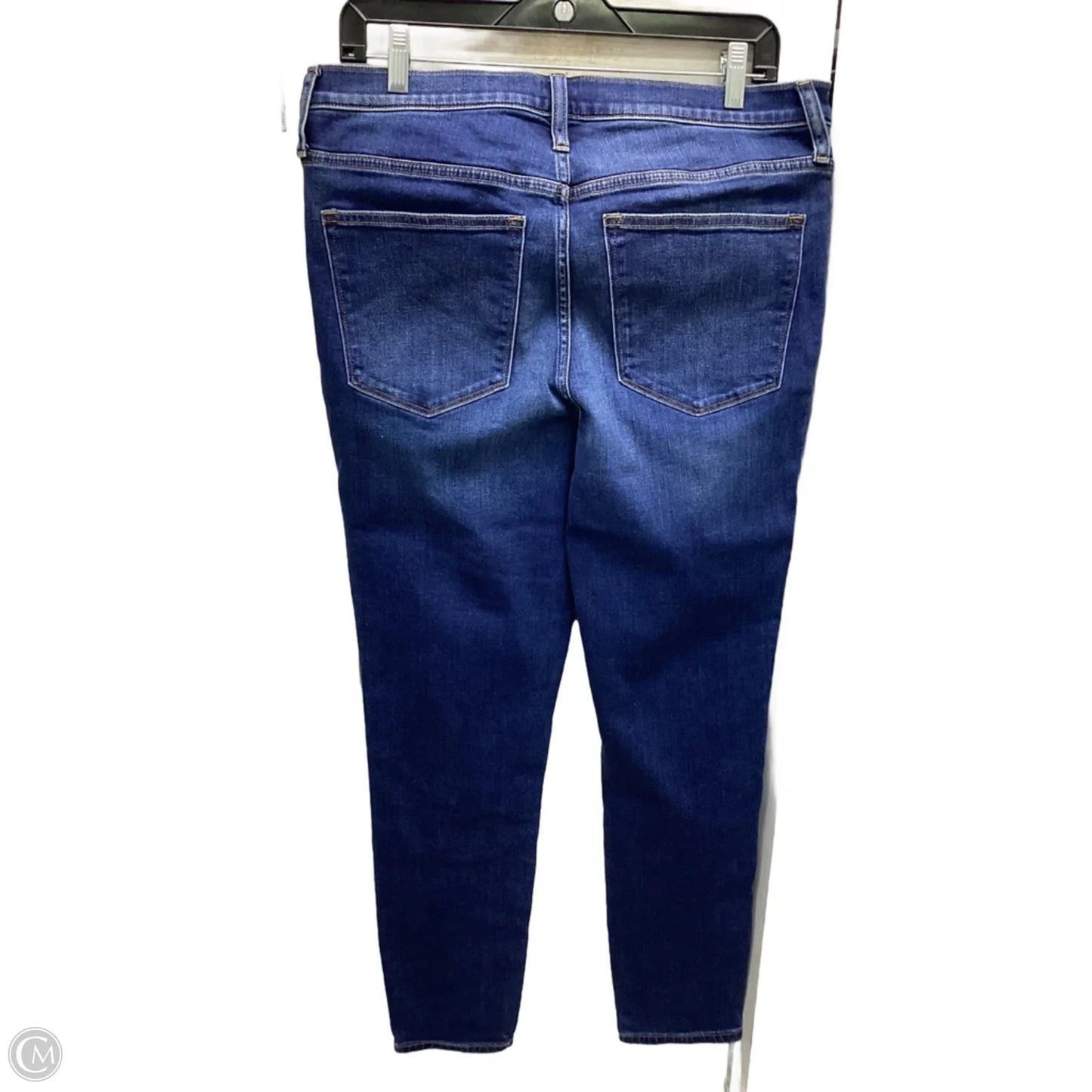 Jeans Skinny By J. Crew In Blue Denim, Size: 12