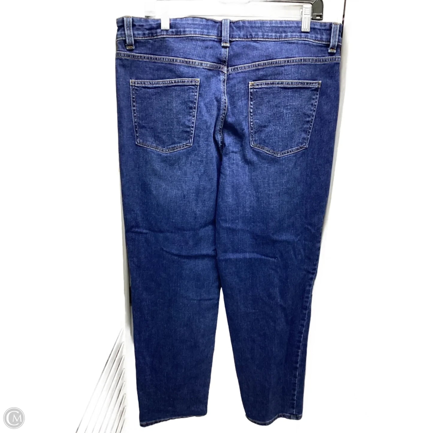 Jeans Boyfriend By Talbots In Blue Denim, Size: 12