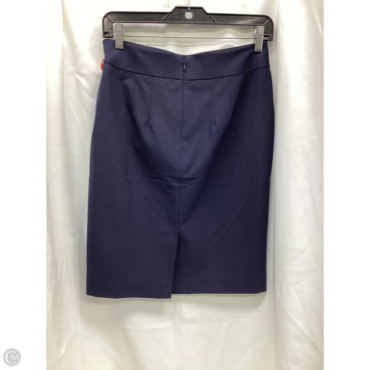 Skirt Midi By Ann Taylor In Navy, Size: 2