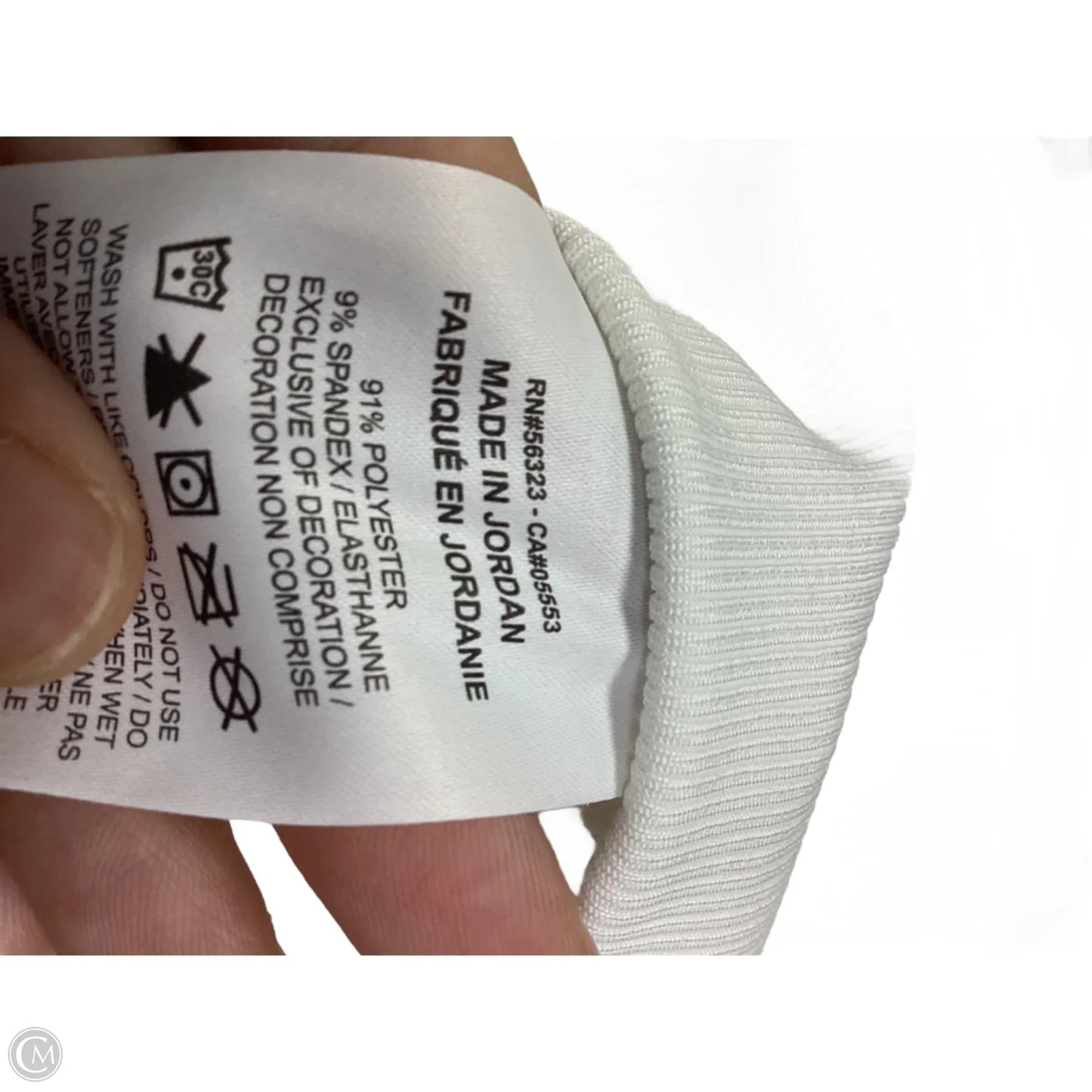 Sweatshirt Collar By Nike Apparel In White, Size: 2x