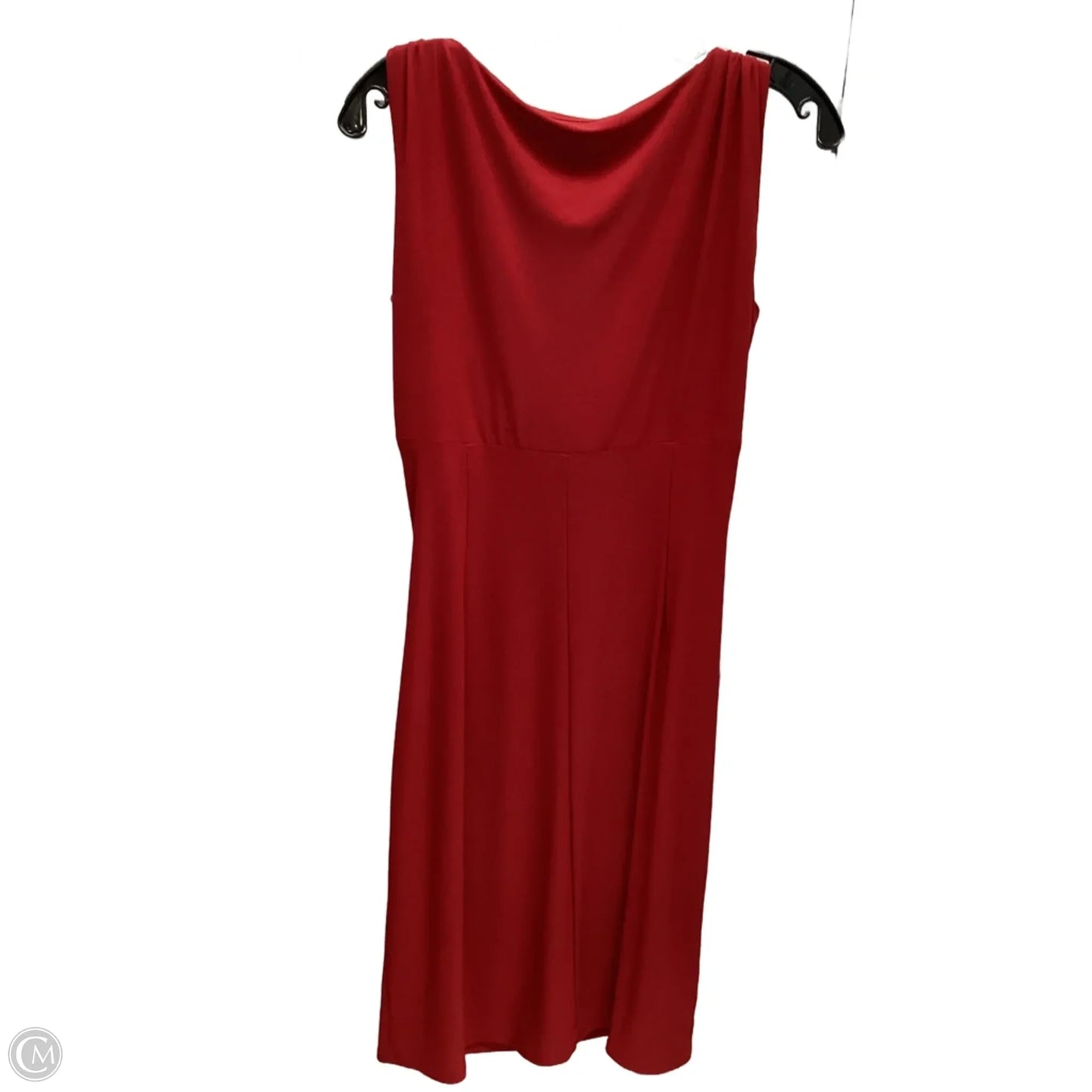 Dress Casual Midi By Ralph Lauren In Red, Size: 8