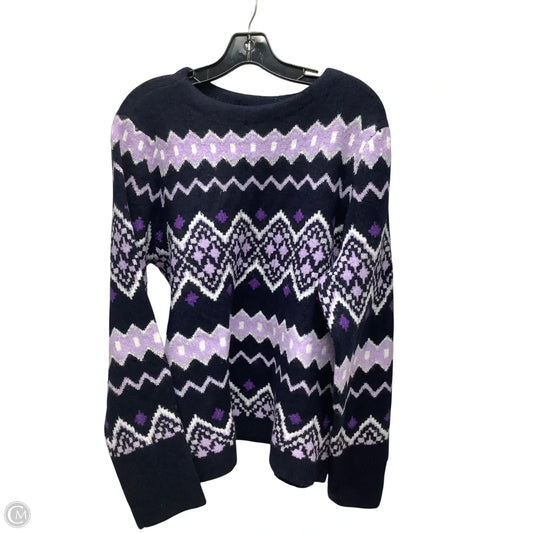 Sweater By Talbots In Multi-colored, Size: Xl