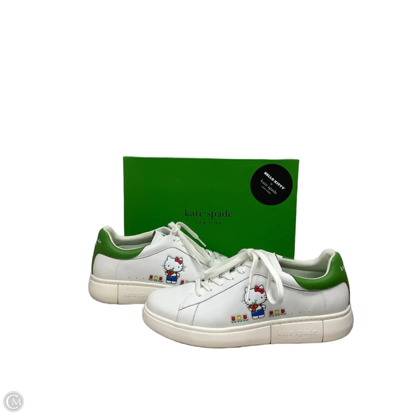 Shoes Designer By Kate Spade In Multi-colored, Size: 11