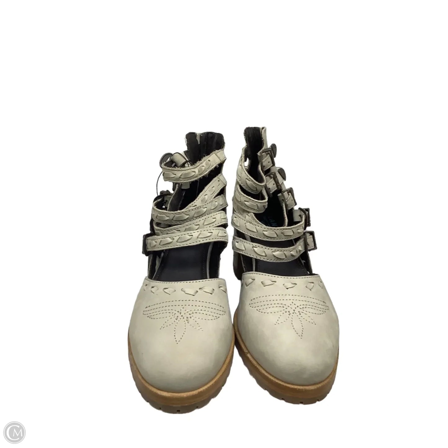 Shoes Heels Block By Freebird In Multi-colored, Size: 11