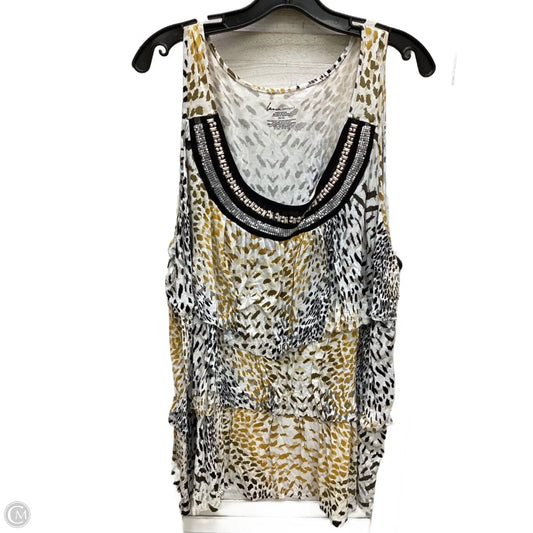 Top Sleeveless By Lane Bryant In Multi-colored, Size: 26