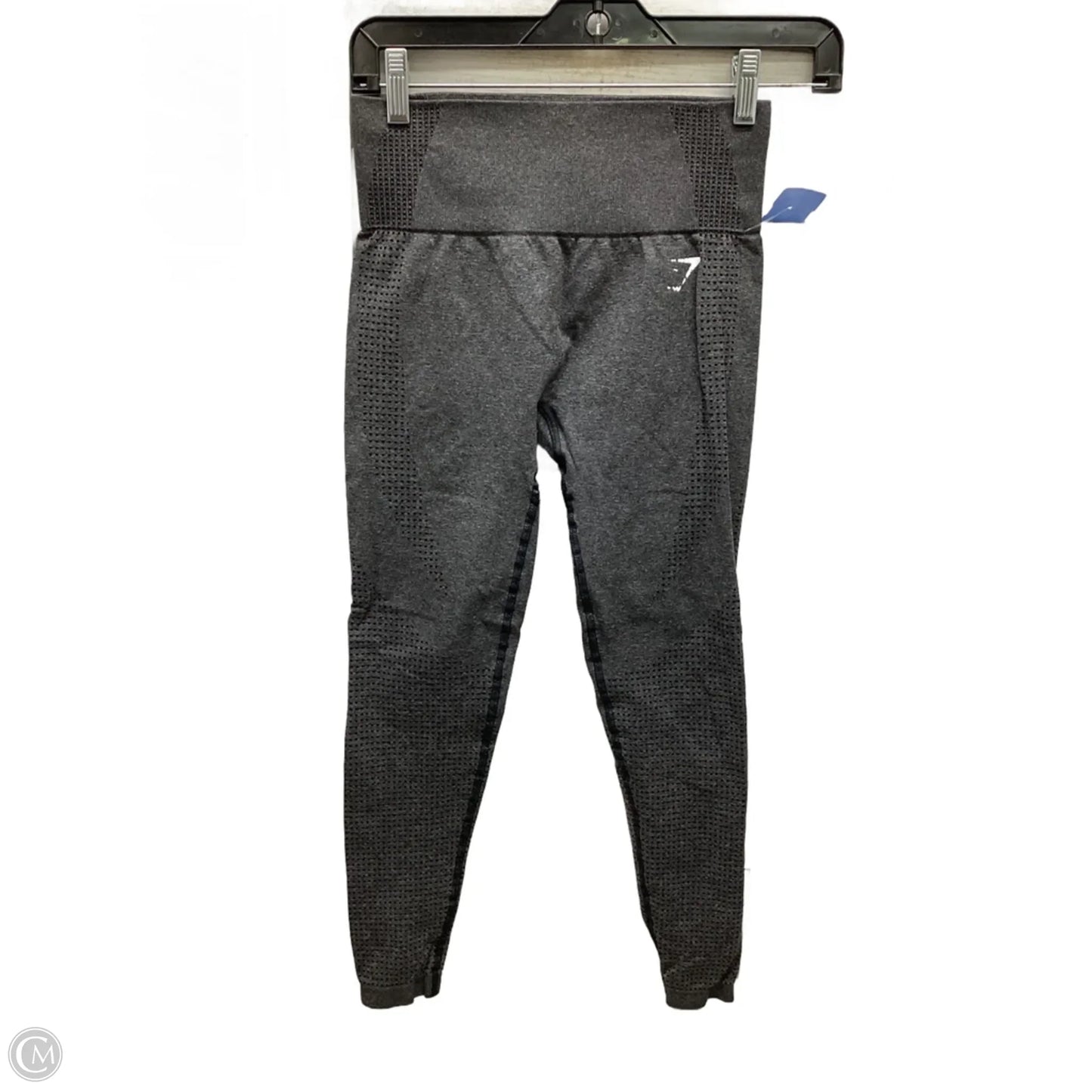 Athletic Leggings By Gym Shark In Grey, Size: M