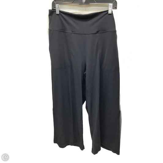 Capris By Lululemon In Black, Size: 14