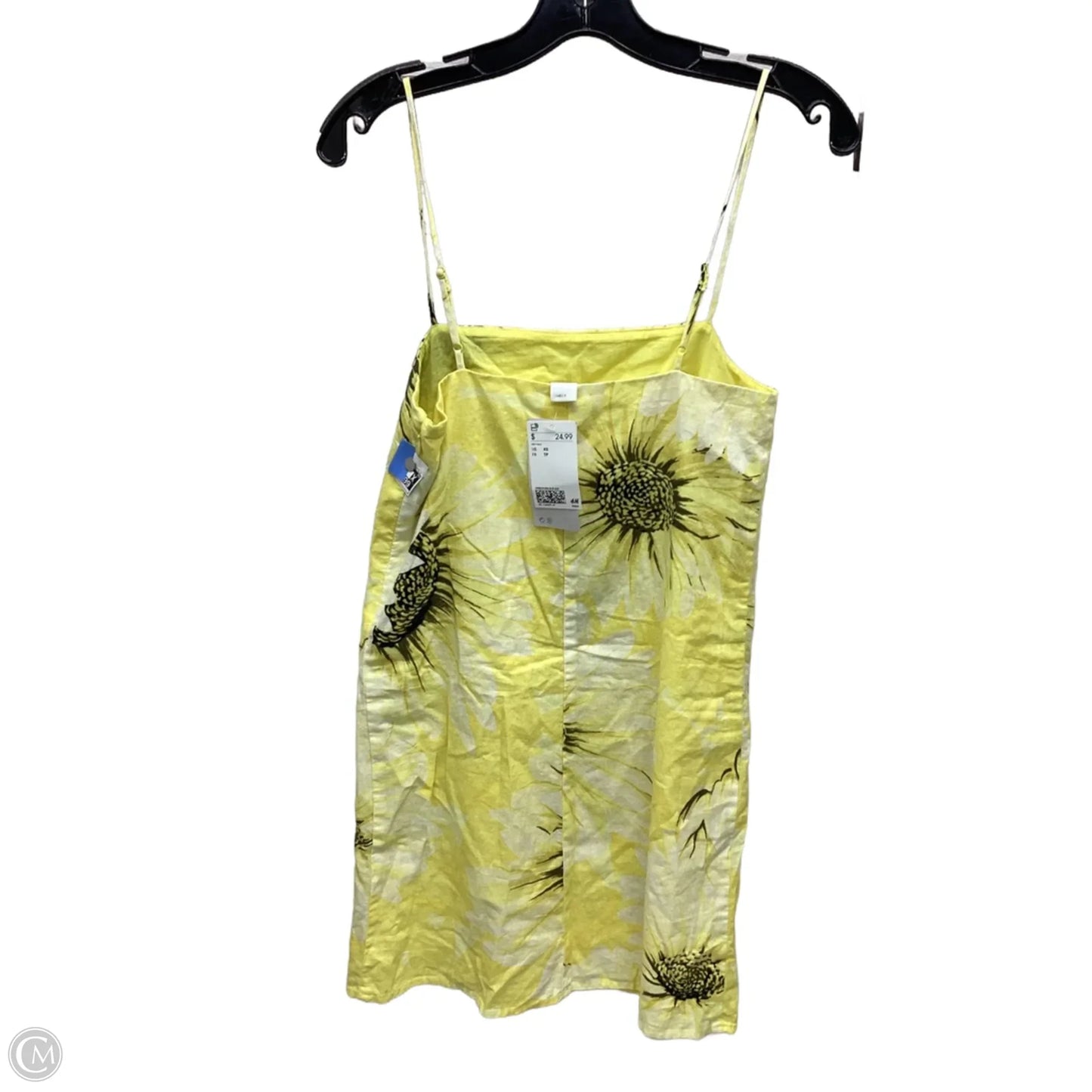 Dress Casual Midi By H&m In Floral Print, Size: Xs