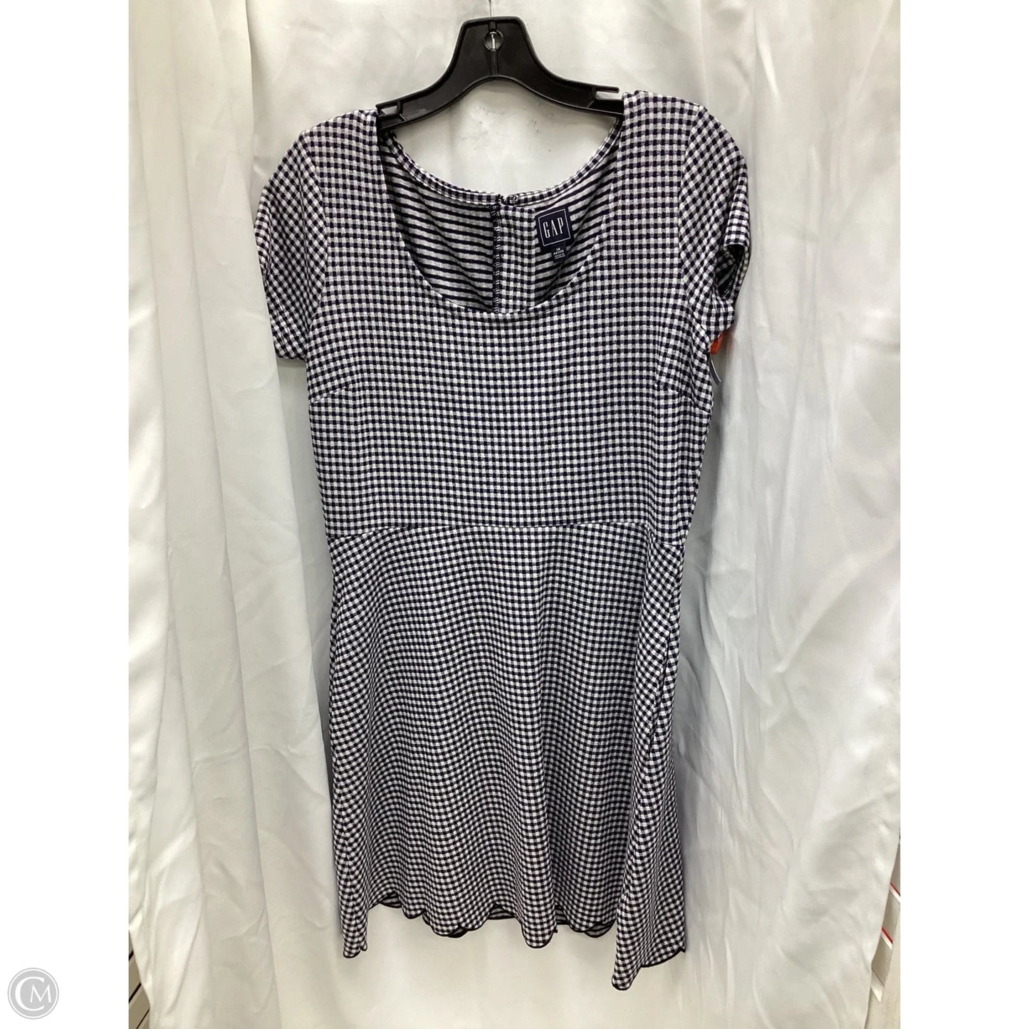Dress Casual Midi By Gap In Striped Pattern, Size: 12