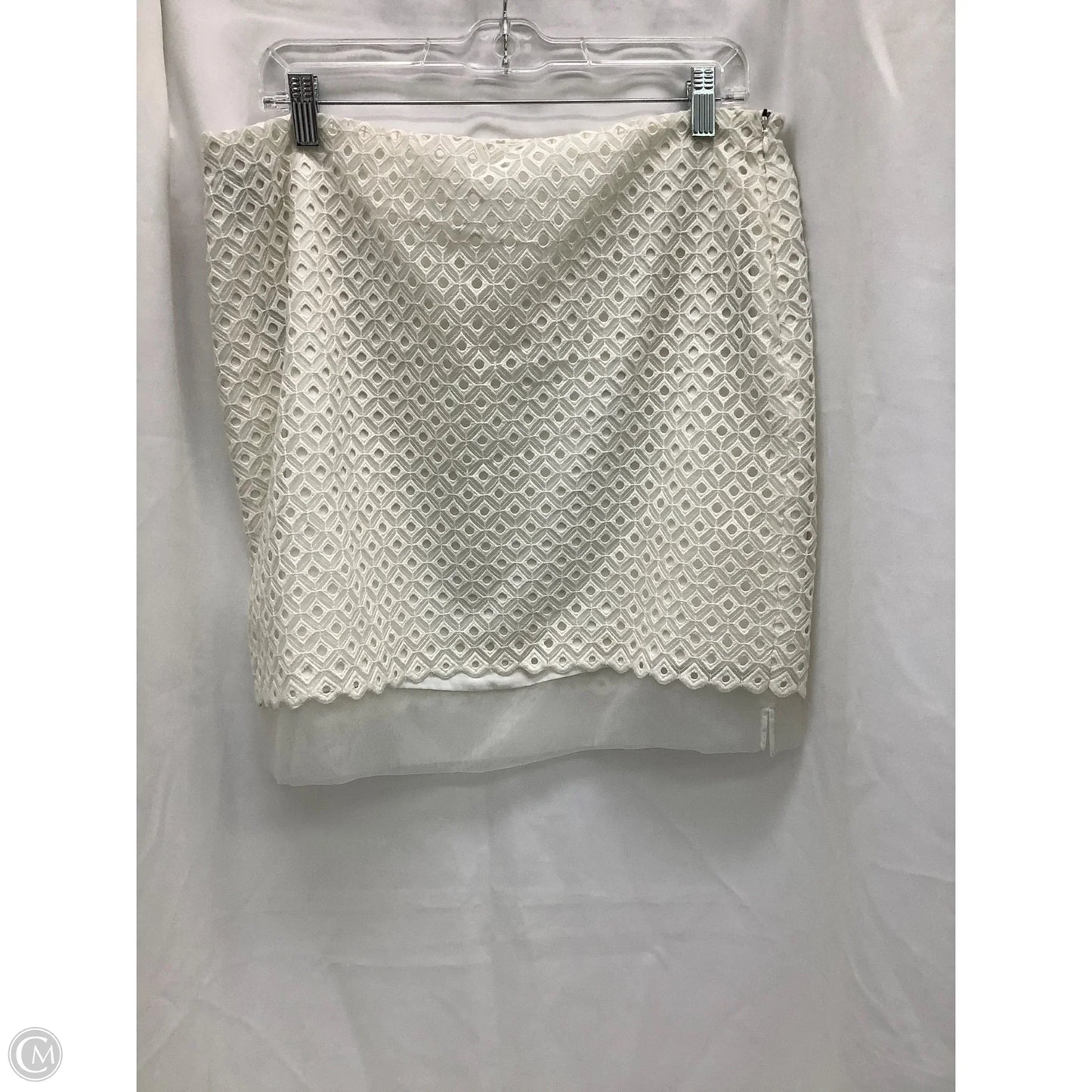 Skirt Midi By Vince Camuto In White, Size: 12