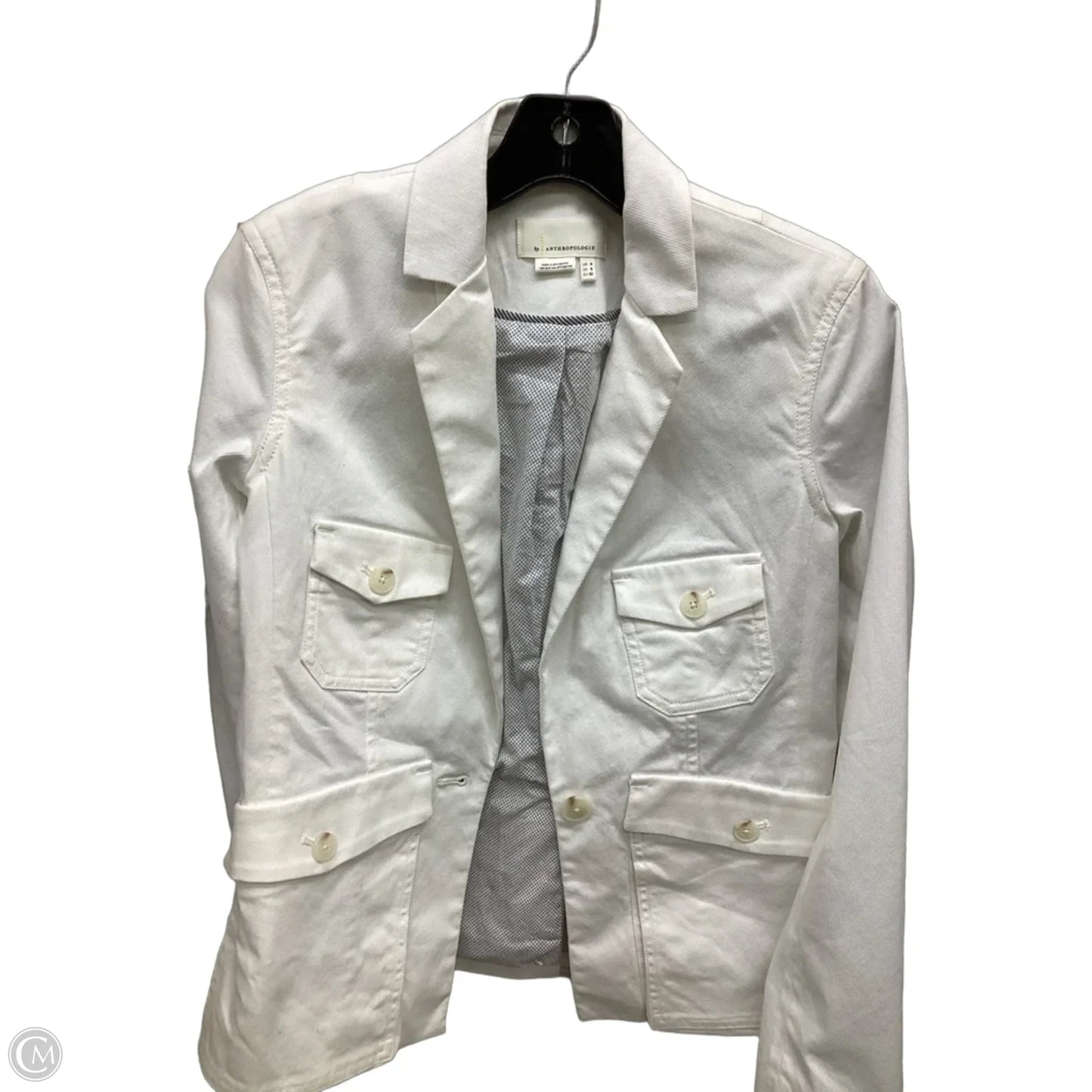 Jacket Other By Anthropologie In White, Size: 0
