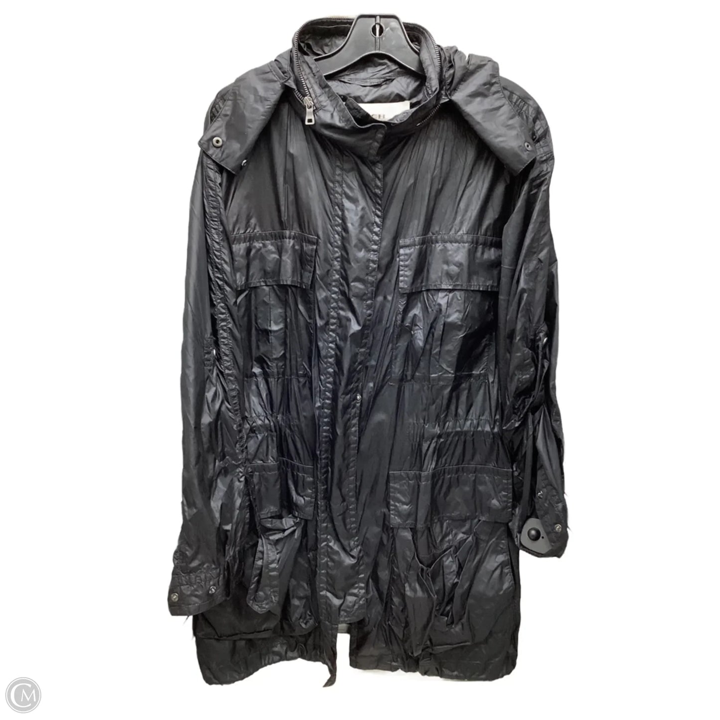 Jacket Designer By Coach In Black, Size: S