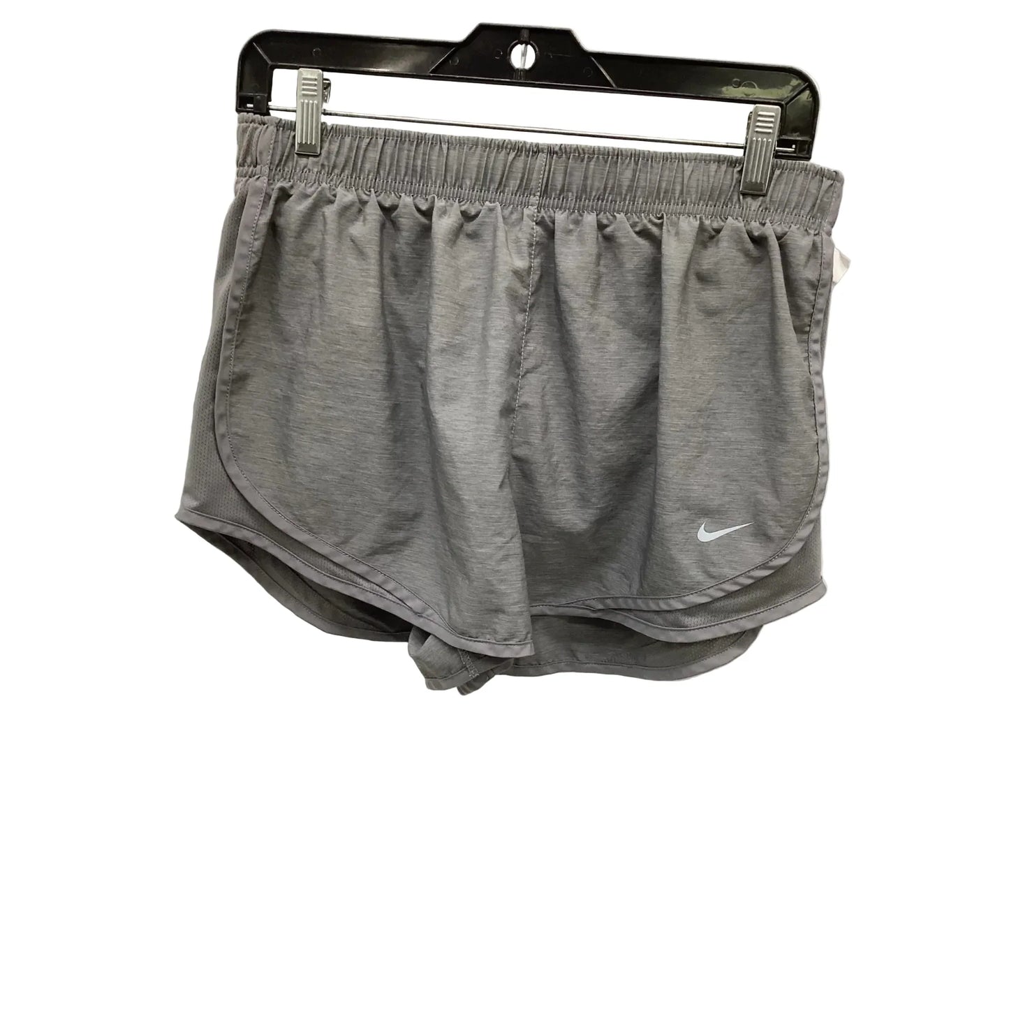Athletic Shorts By Nike In Grey, Size: L