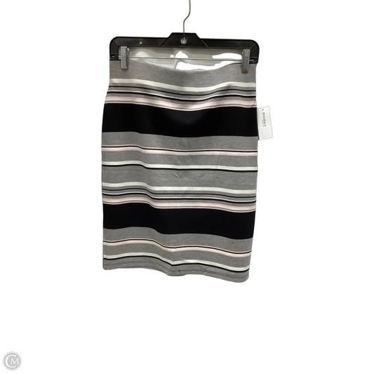 Skirt Midi By Roz And Ali In Striped Pattern, Size: S