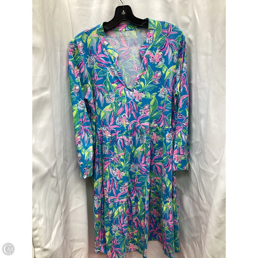 Dress Designer By Lilly Pulitzer In Multi-colored, Size: L