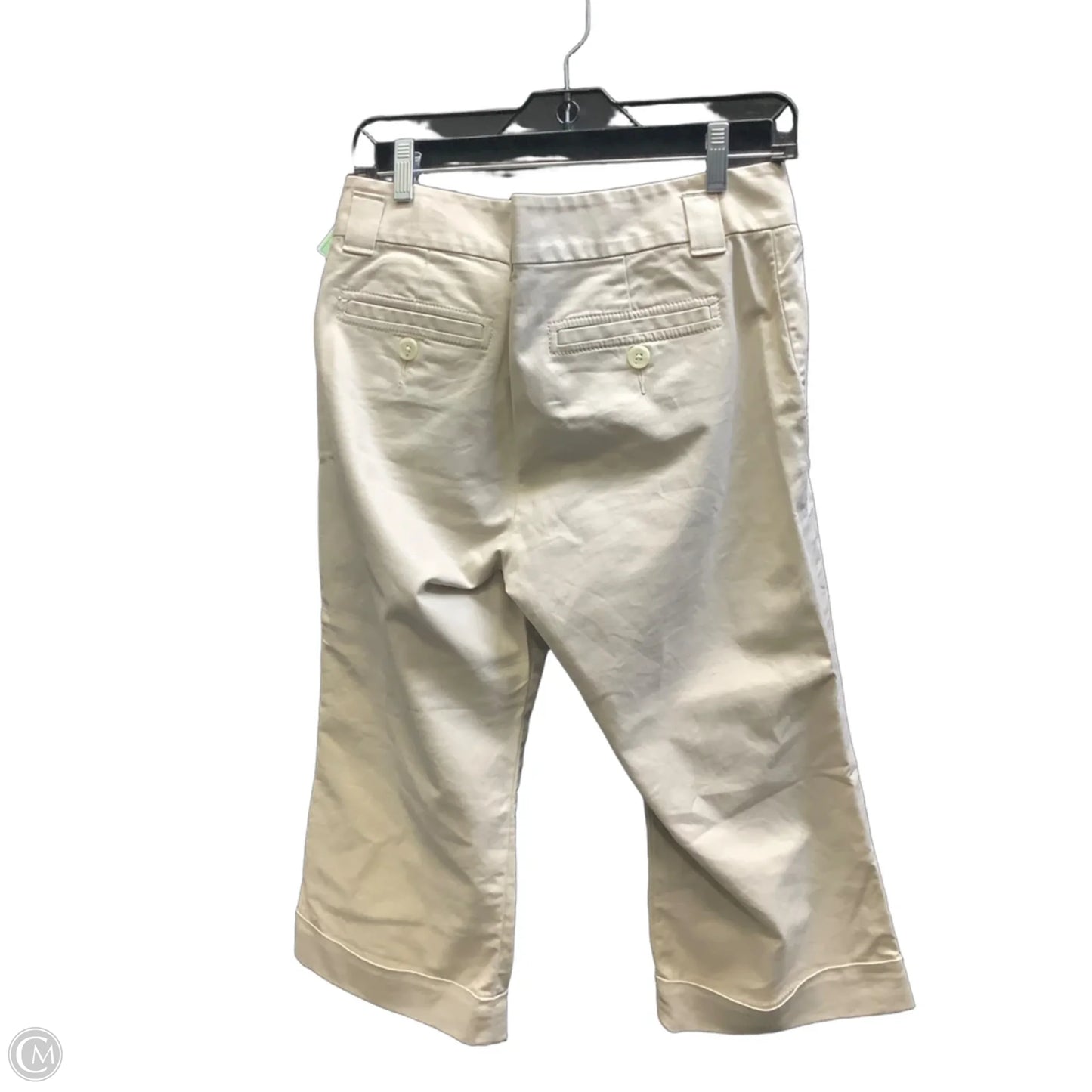 Pants Cropped By Banana Republic In Beige, Size: 10