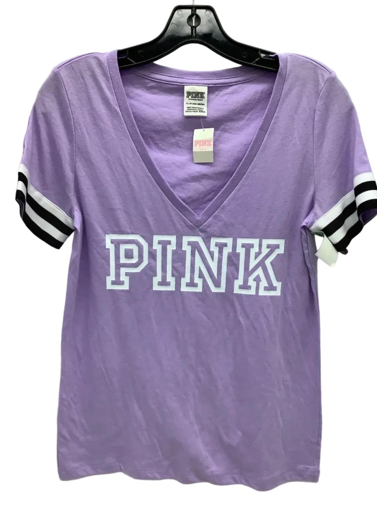 Top Short Sleeve By Pink In Pink, Size: Xs