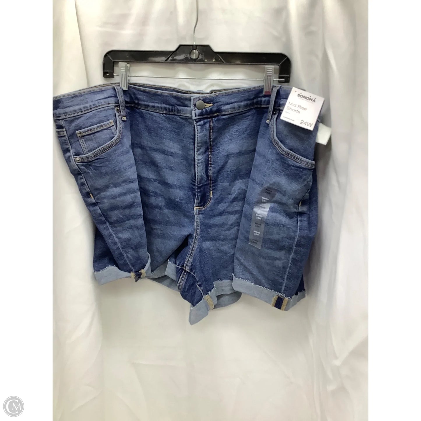 Shorts By Sonoma In Blue Denim, Size: 24