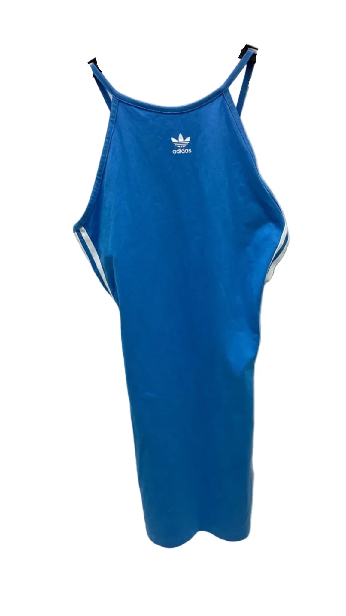 Dress Casual Midi By Adidas In Blue, Size: M