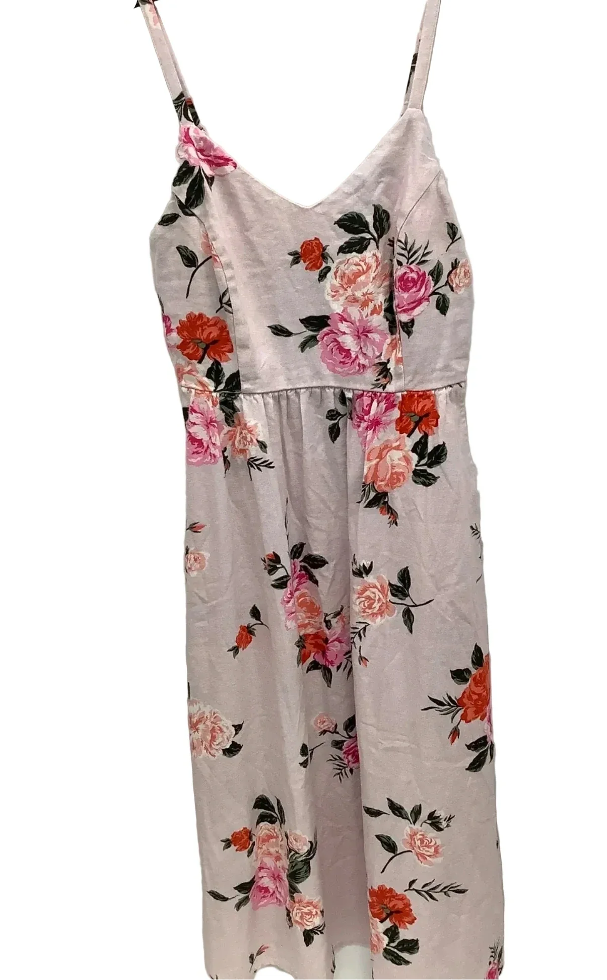 Dress Casual Midi By Old Navy In Floral Print, Size: S