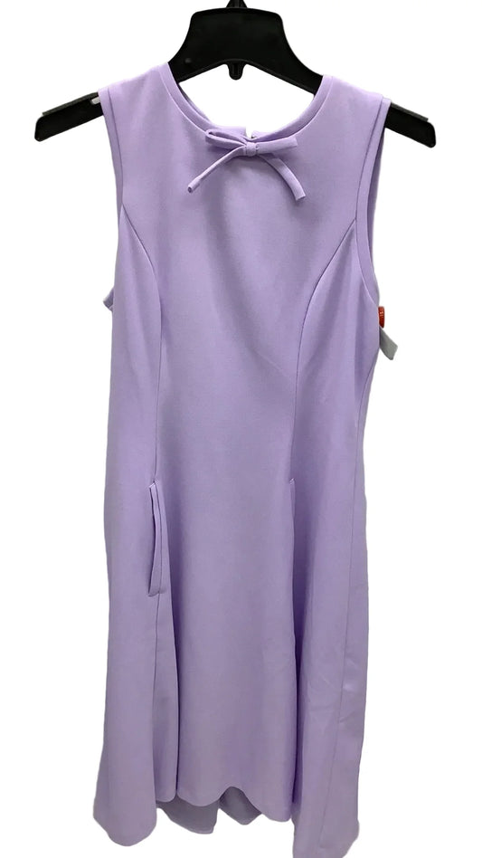 Dress Casual Midi By Chaps In Mauve, Size: 4