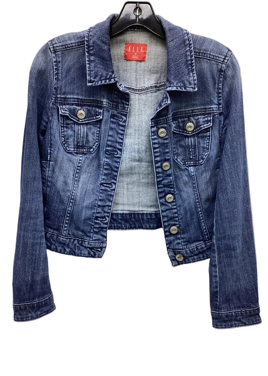 Jacket Denim By Elle In Blue, Size: Xs