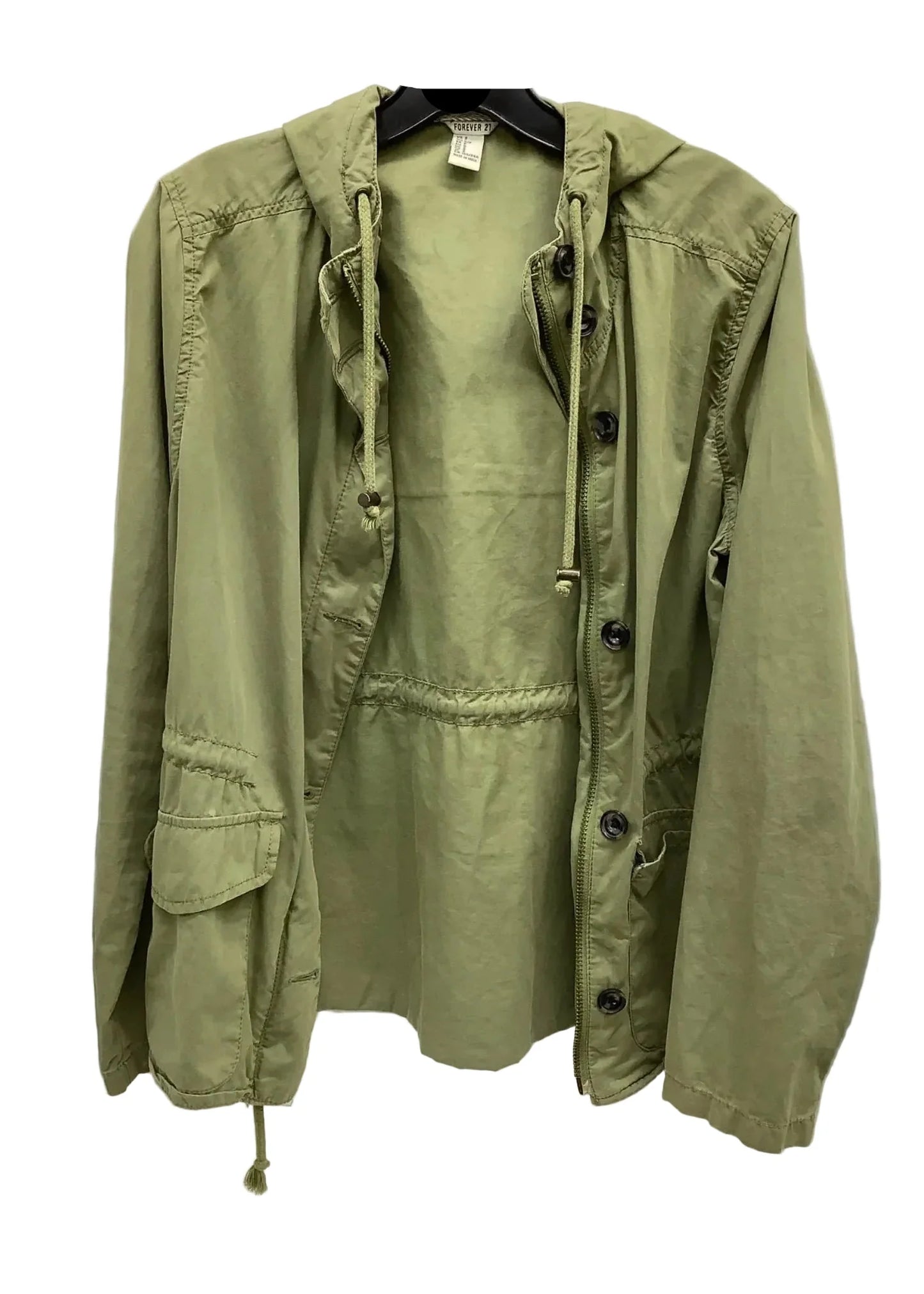 Jacket Other By Forever 21 In Green, Size: S