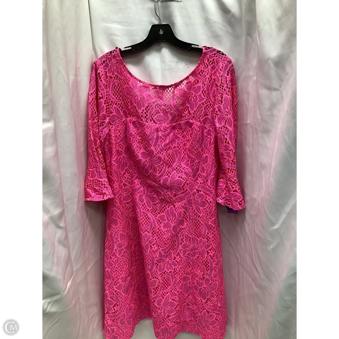 Dress Designer By Lilly Pulitzer In Pink, Size: 14