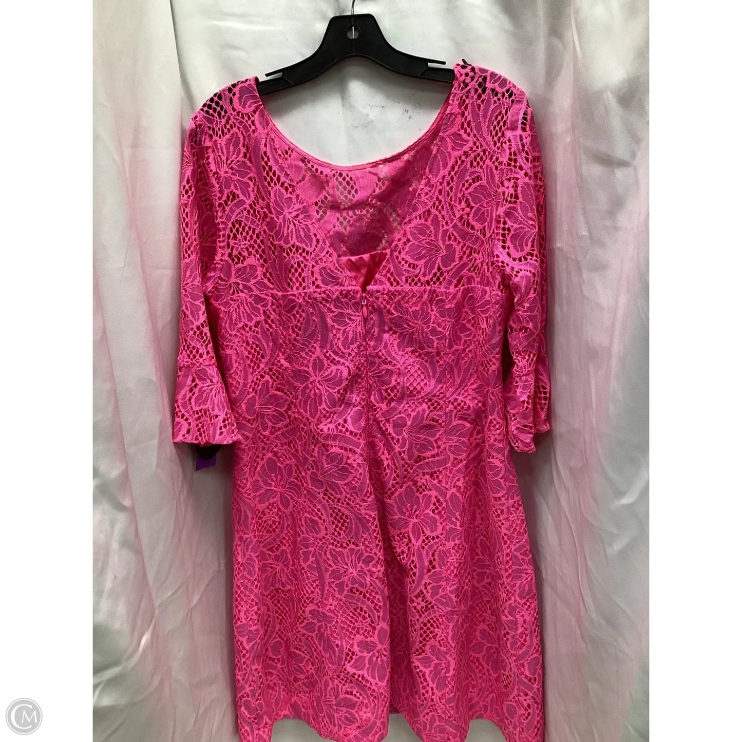 Dress Designer By Lilly Pulitzer In Pink, Size: 14