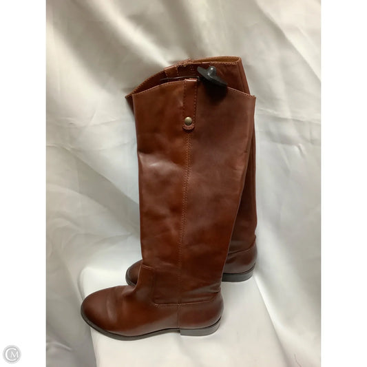 Boots Ankle Flats By Inc In Brown, Size: 8.5