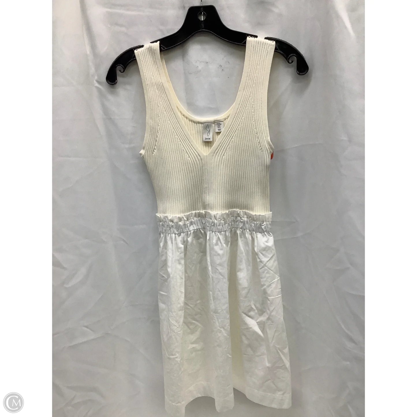 Dress Casual Midi By Joie In Ivory, Size: M