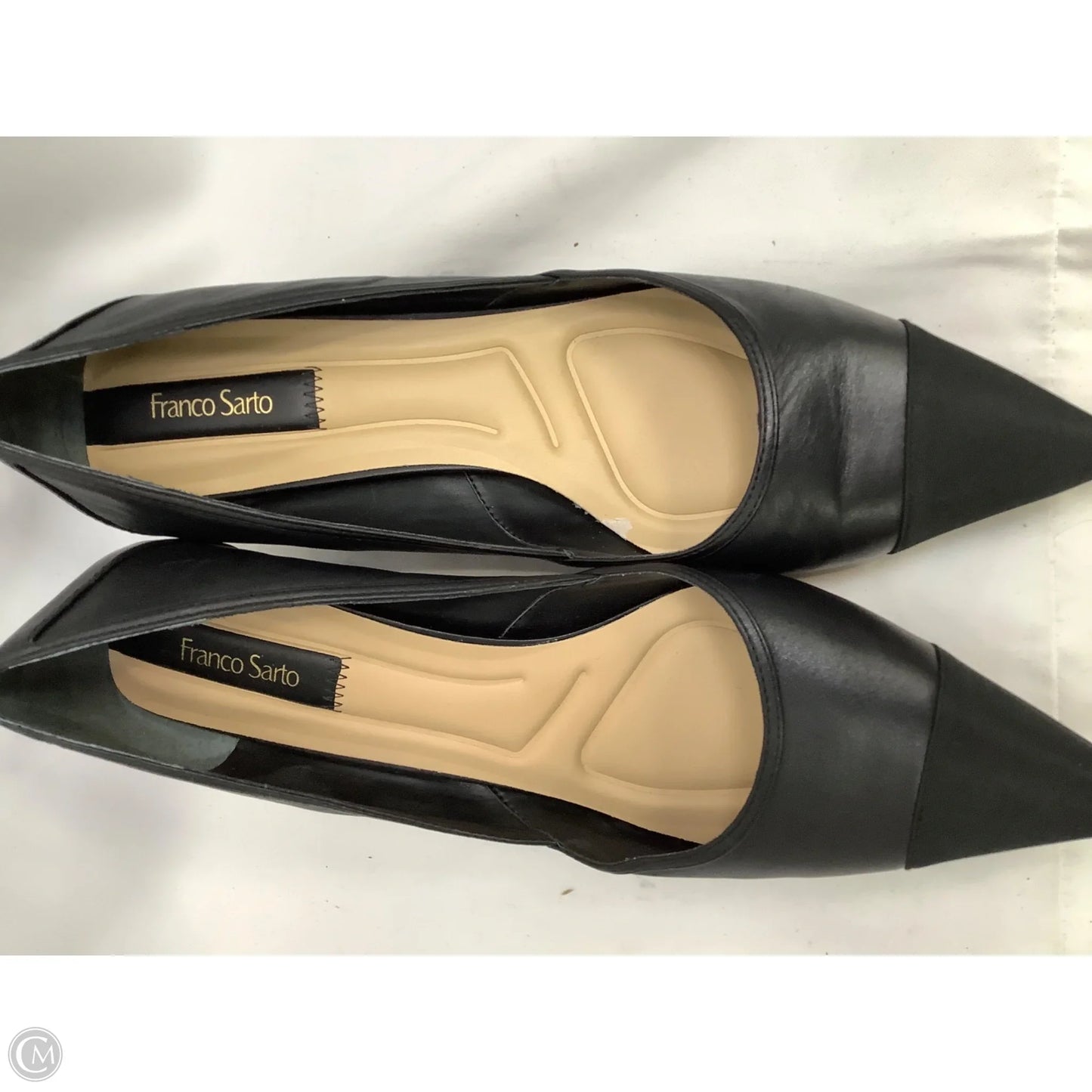 Shoes Heels Kitten By Franco Sarto In Black, Size: 12