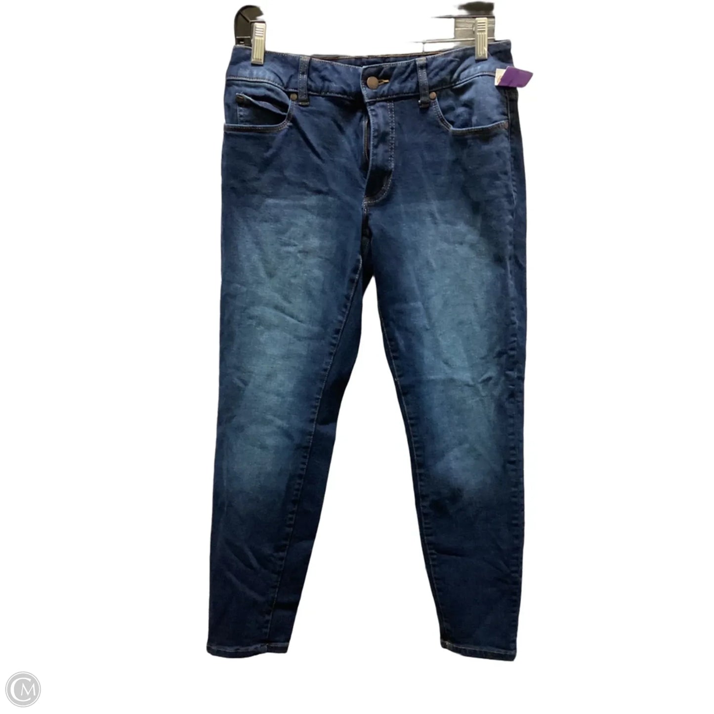 Jeans Skinny By Tahari In Blue Denim, Size: 6