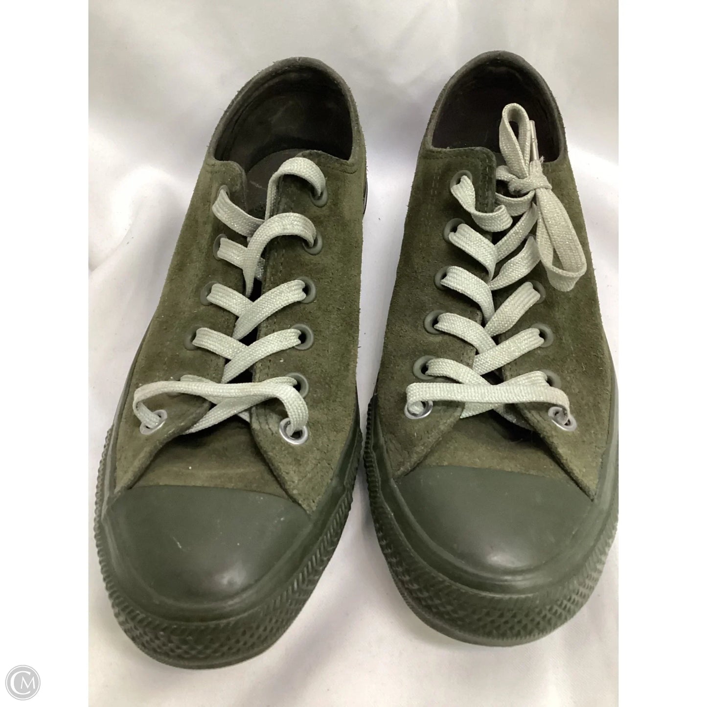 Shoes Flats By Converse In Green, Size: 8.5