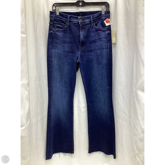 Jeans Flared By Mother In Blue, Size: 8