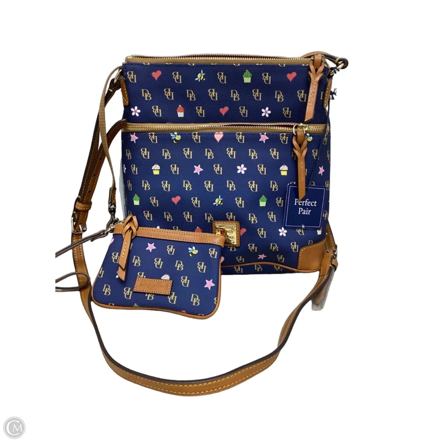 Crossbody Designer By Dooney And Bourke, Size: Medium
