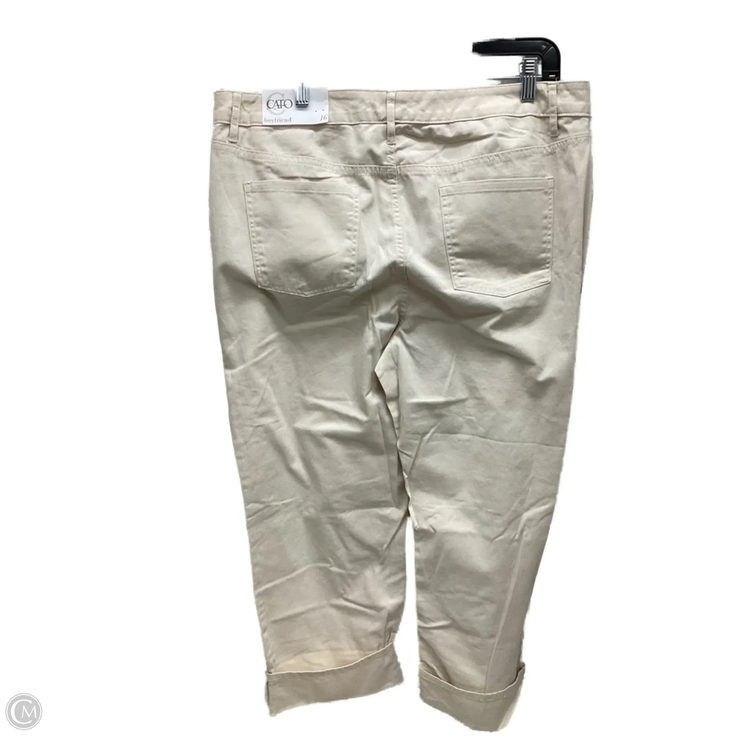 Pants Chinos & Khakis By Cato In Ivory, Size: 16