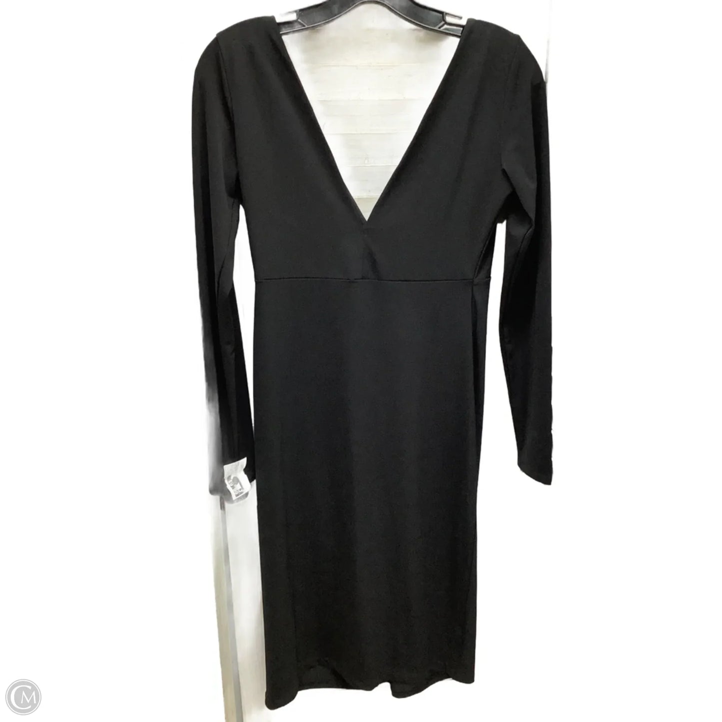 Dress Casual Midi By Clothes Mentor In Black, Size: M