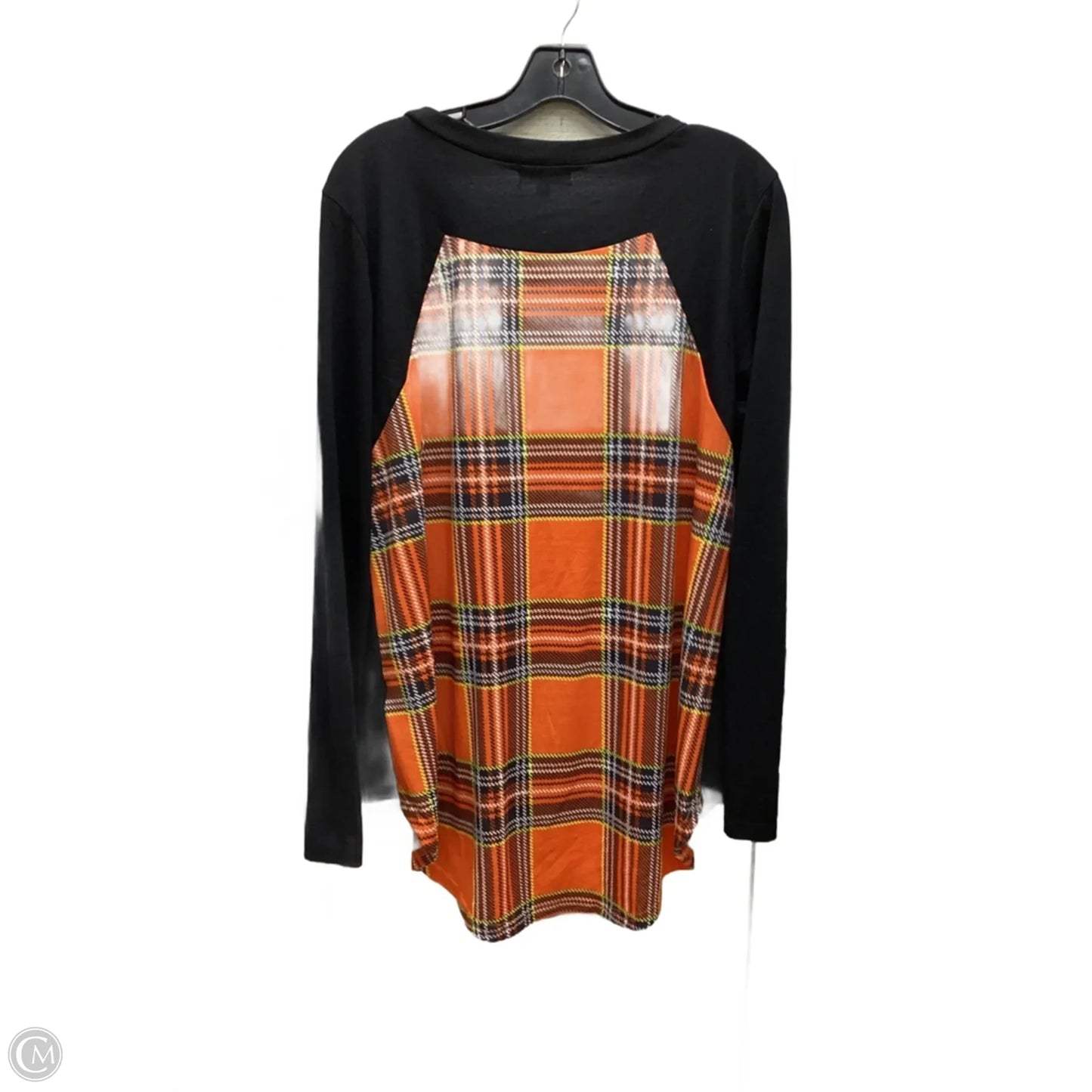 Top Long Sleeve By Simply Southern In Black, Size: L