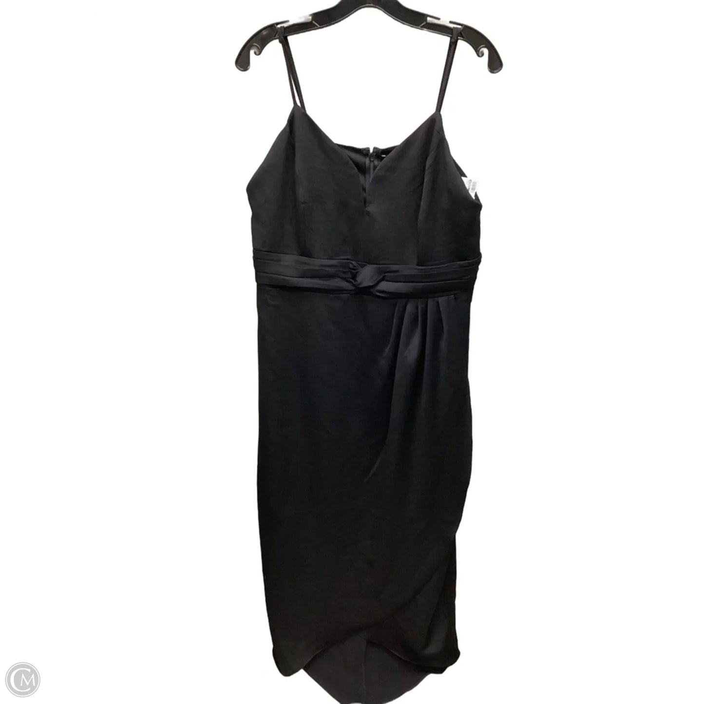 Dress Casual Midi By Express In Black, Size: L