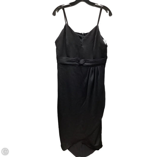 Dress Casual Midi By Express In Black, Size: L