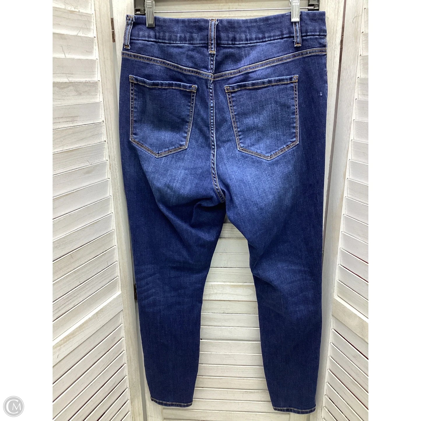 Jeans Boyfriend By Clothes Mentor In Blue Denim, Size: 14