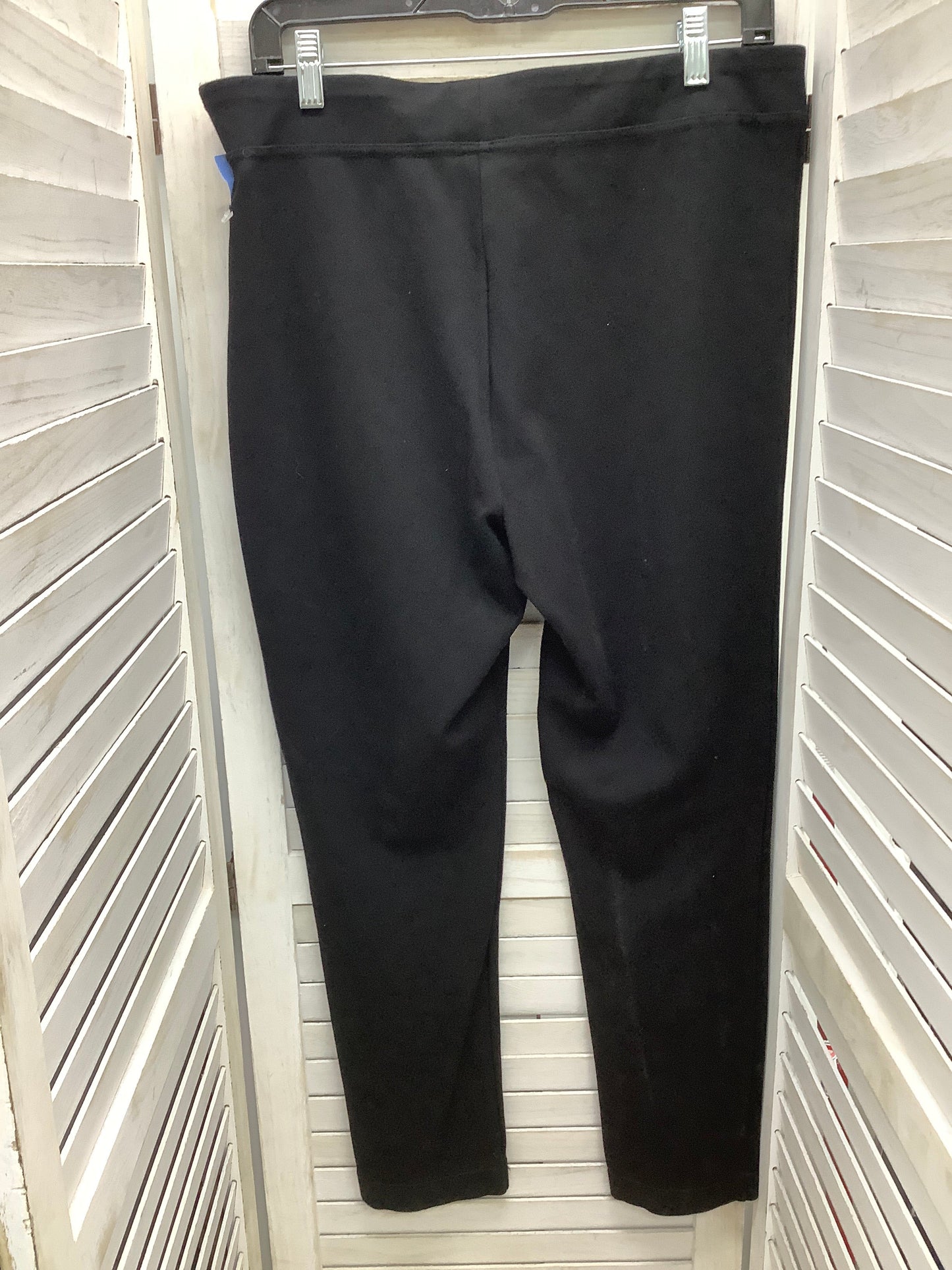 Pants Leggings By Calvin Klein In Black, Size: L